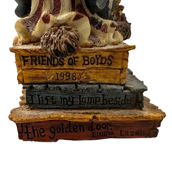 Boyds Bears & Friends The Bearstone Collection Ms. Liberty - Picture 7 of 8